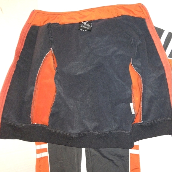 L@@K! Fabulous 24MO Gray/Orange/White adorable NEW BALANCE Tracksuit Athletic - Picture 10 of 15